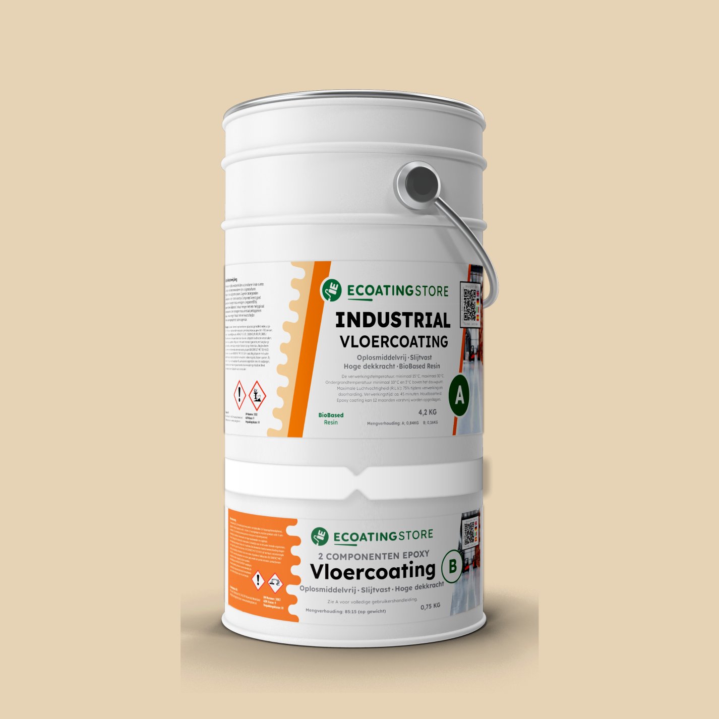 Industrial Vloercoating - RAL 1015