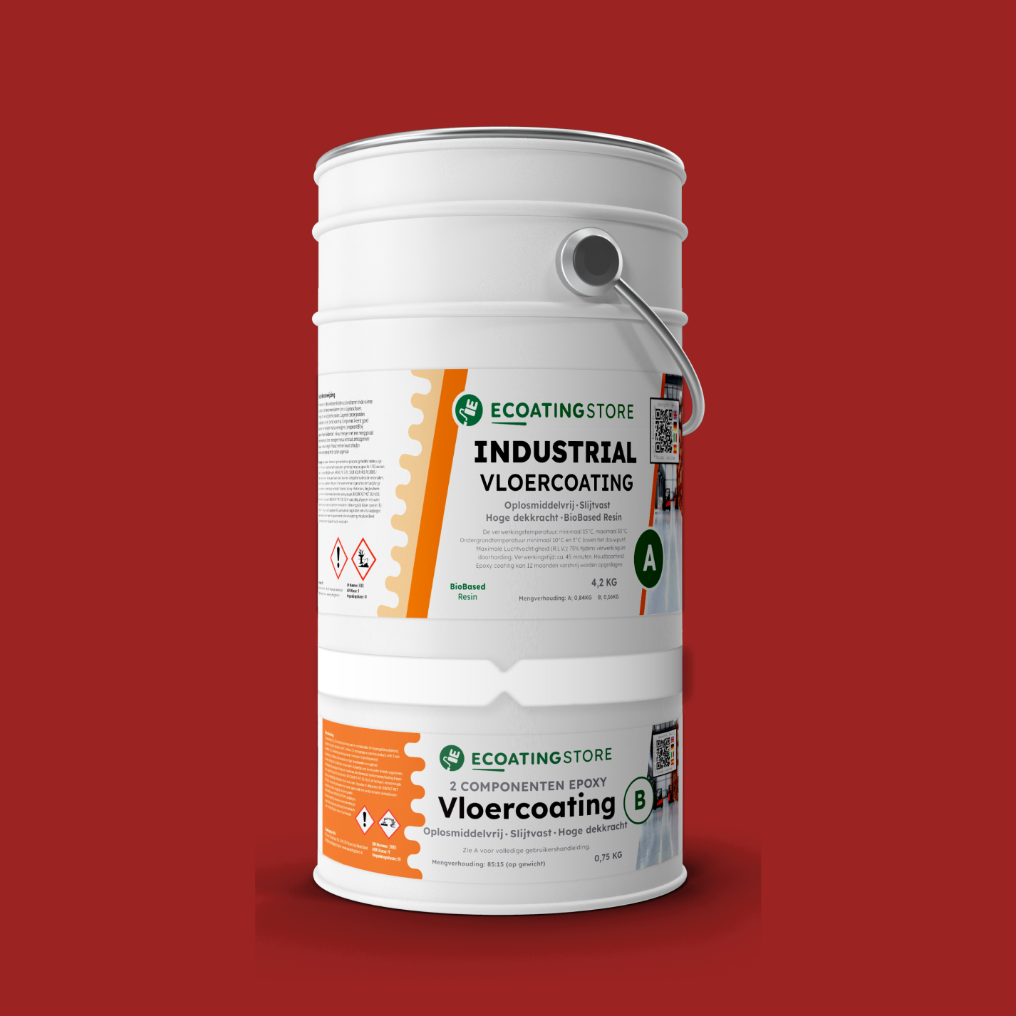 Industrial Vloercoating - RAL 3002