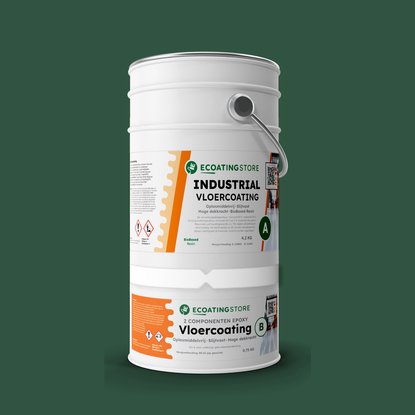 Industrial Vloercoating - RAL 6028