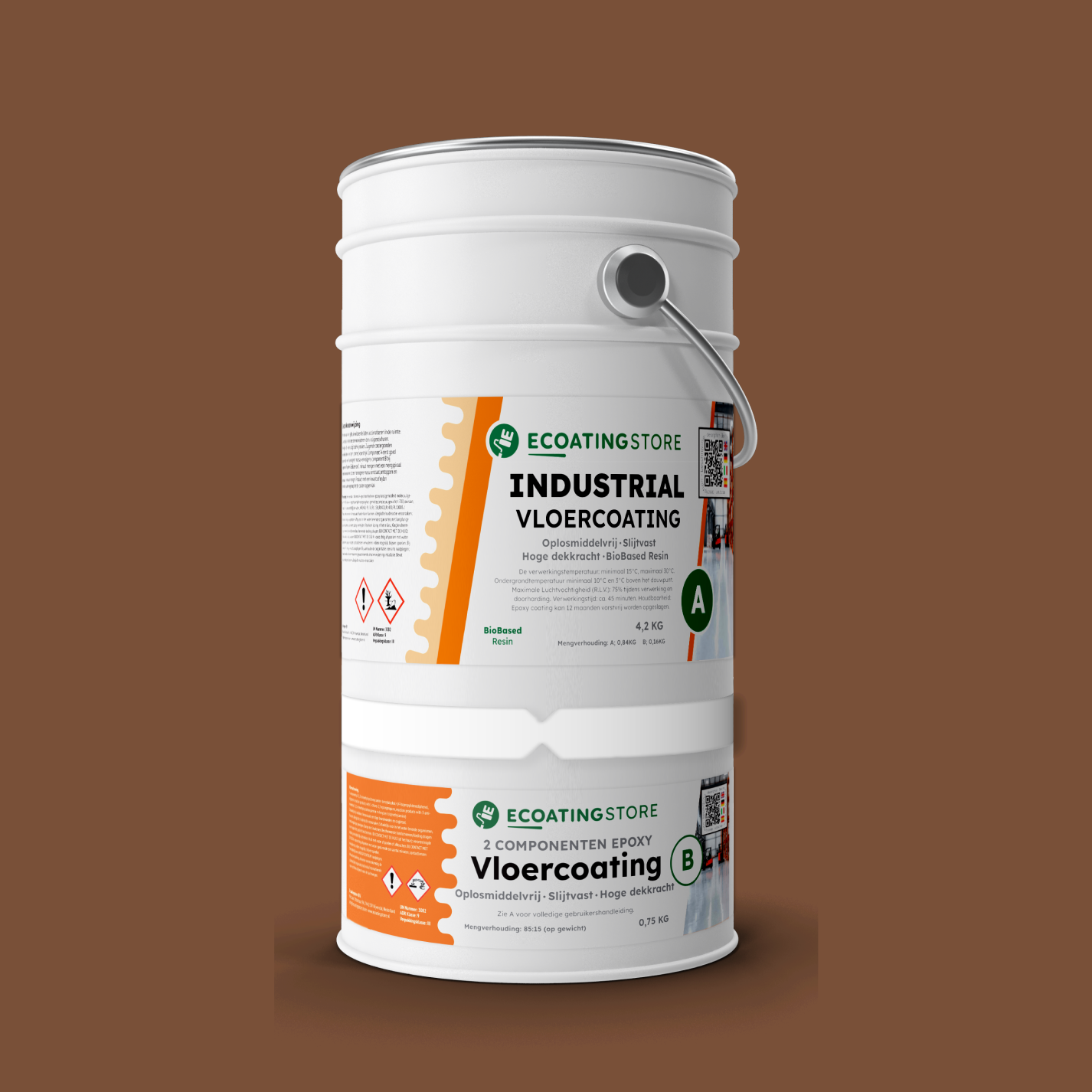 Industrial Vloercoating - RAL 8024