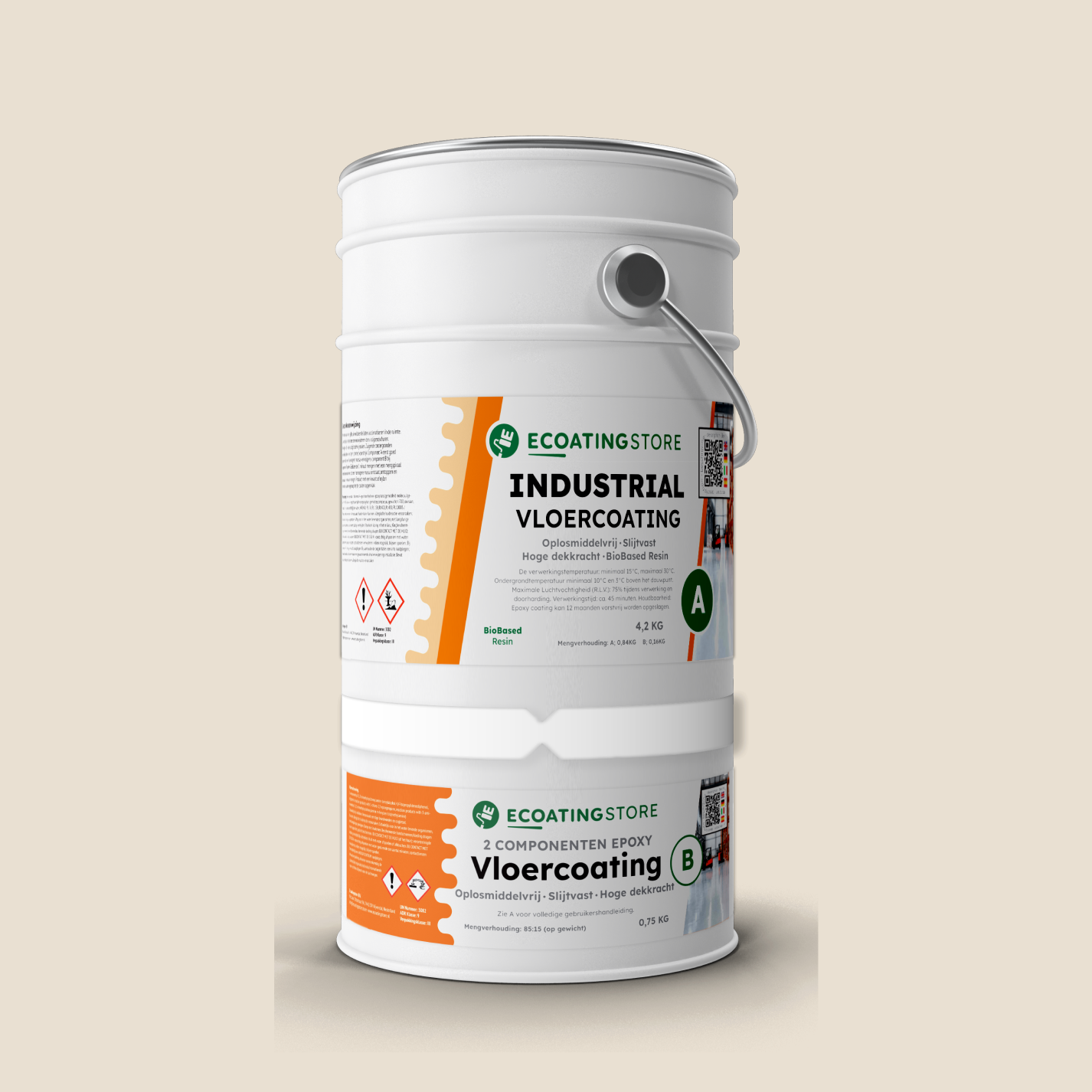 Industrial Vloercoating - RAL 9001