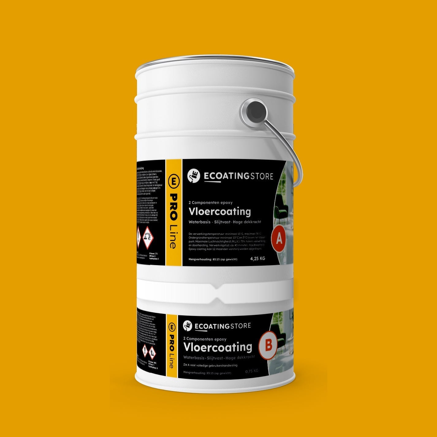 Floor coating - RAL 1004