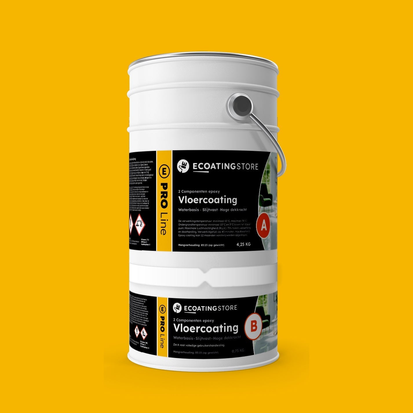 Floor coating - RAL 1021