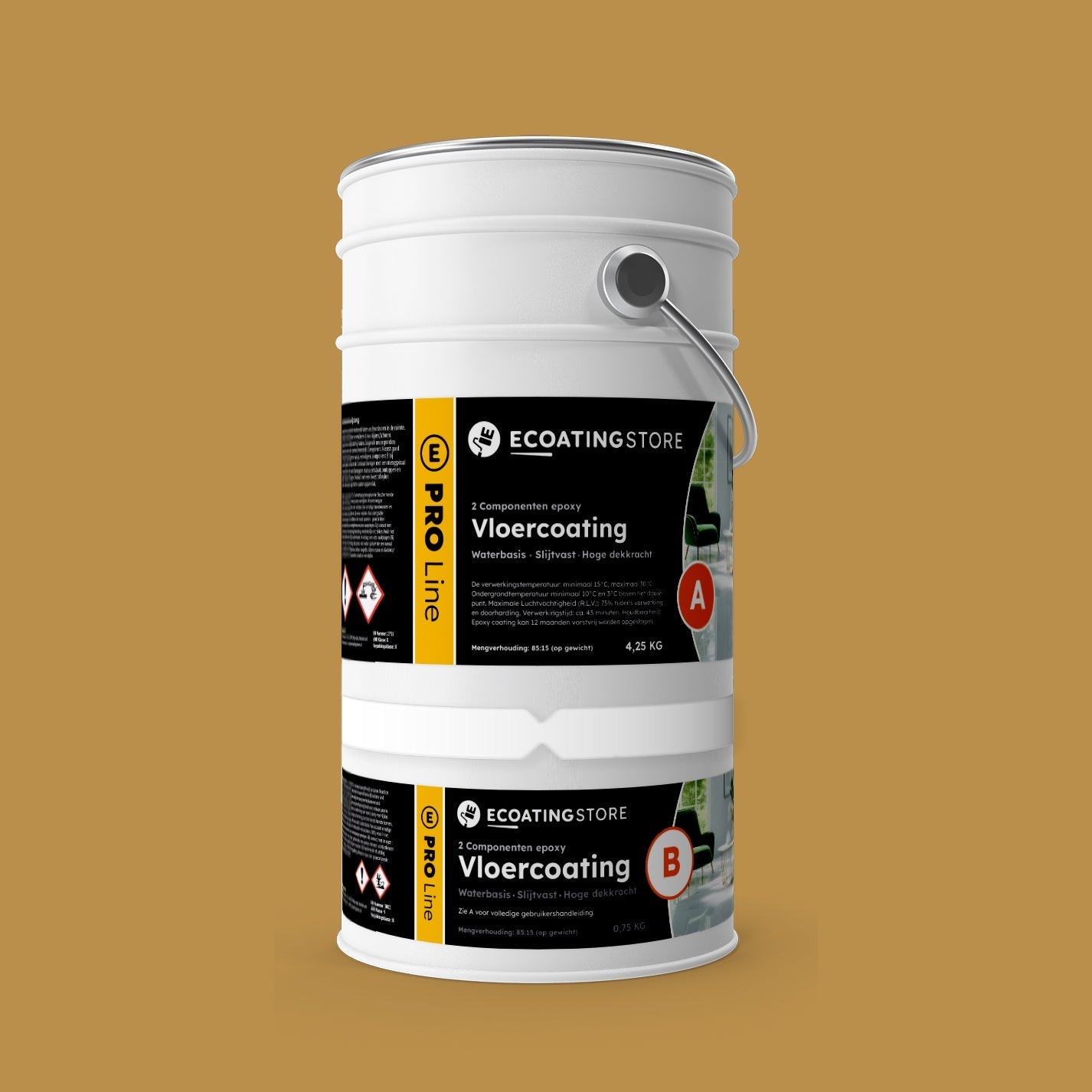 Floor coating - RAL 1024