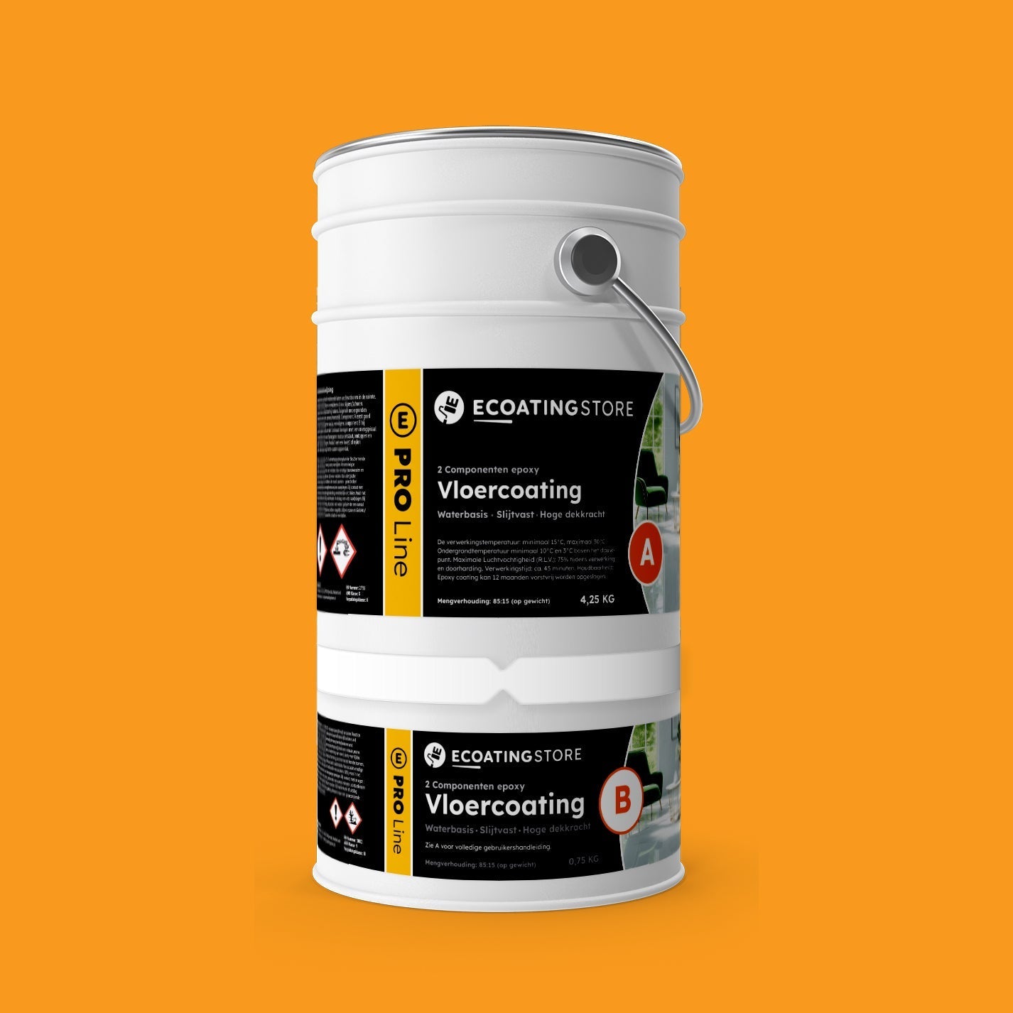 Floor coating - RAL 1033