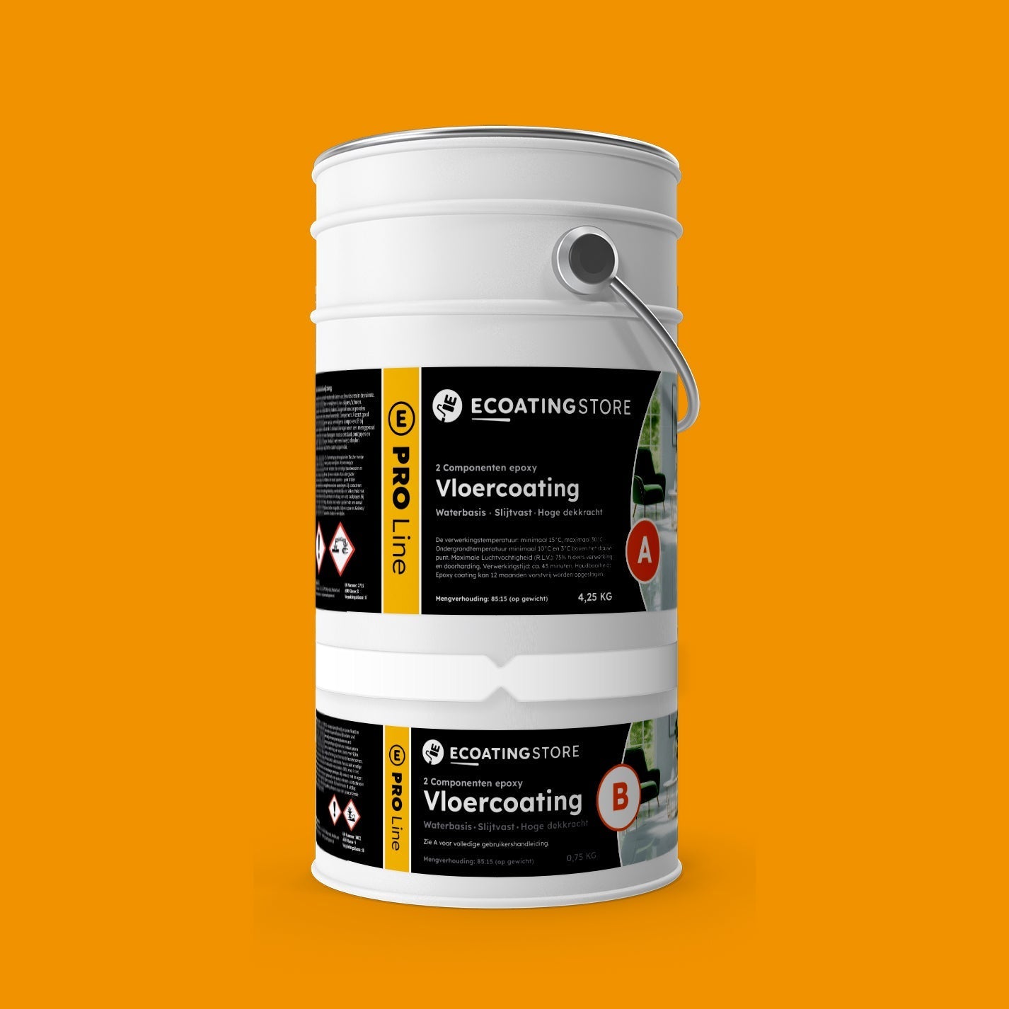 Floor coating - RAL 1037
