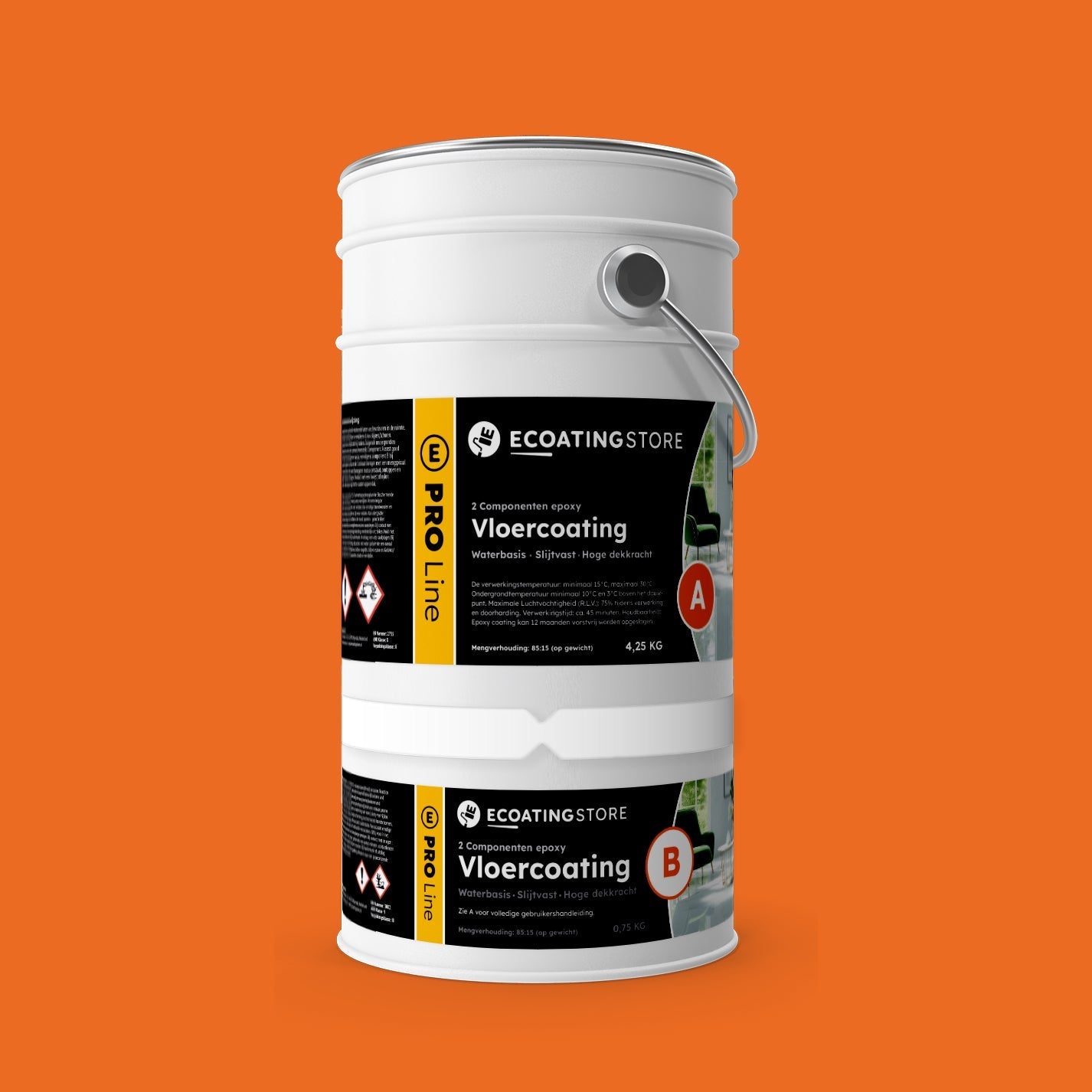 Floor coating - RAL 2008