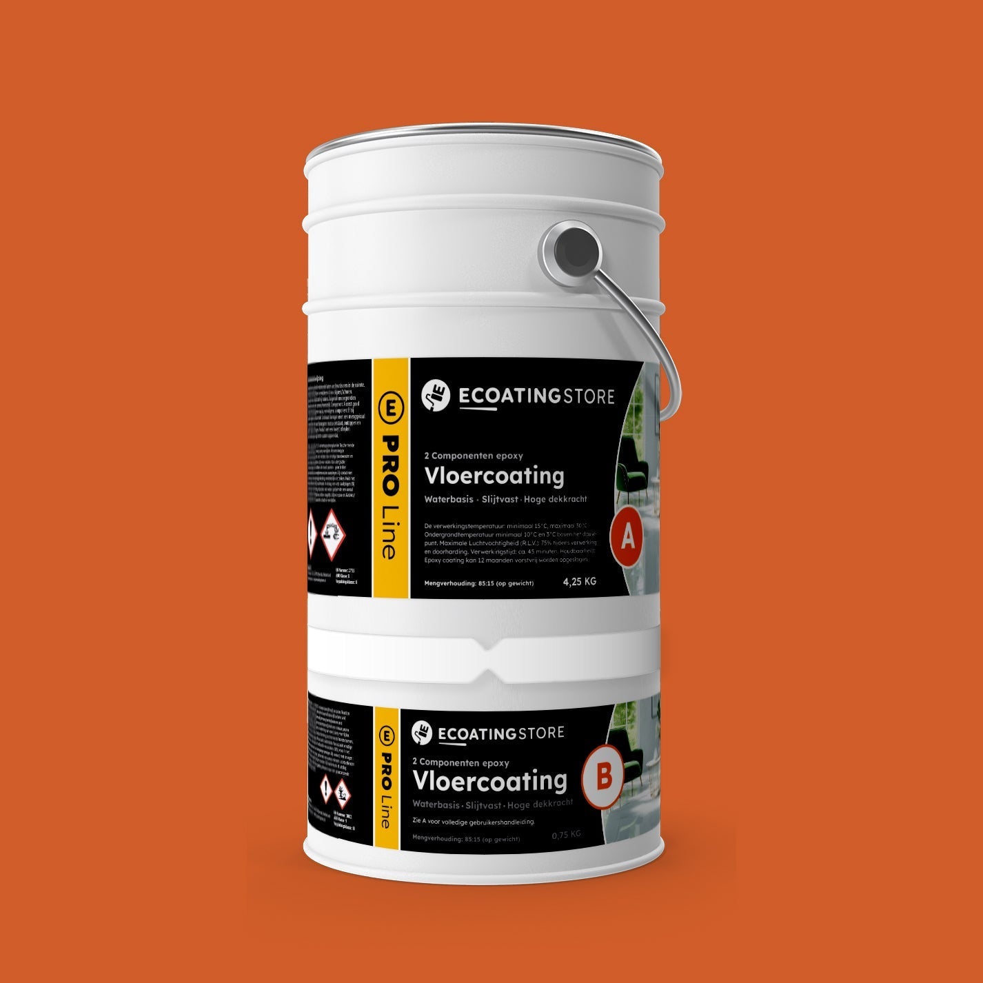 Floor coating - RAL 2010