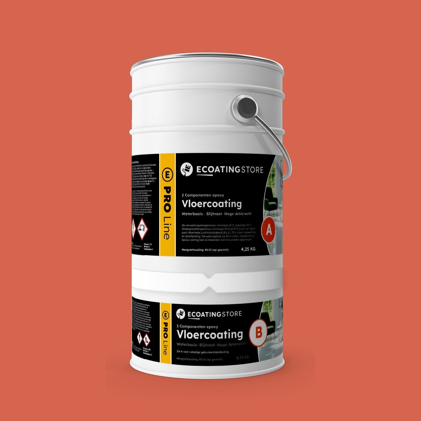 Floor coating - RAL 2012