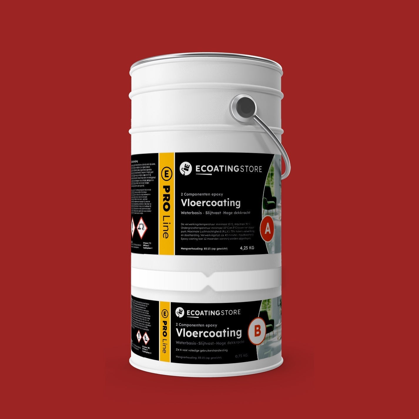 Floor coating - RAL 3001