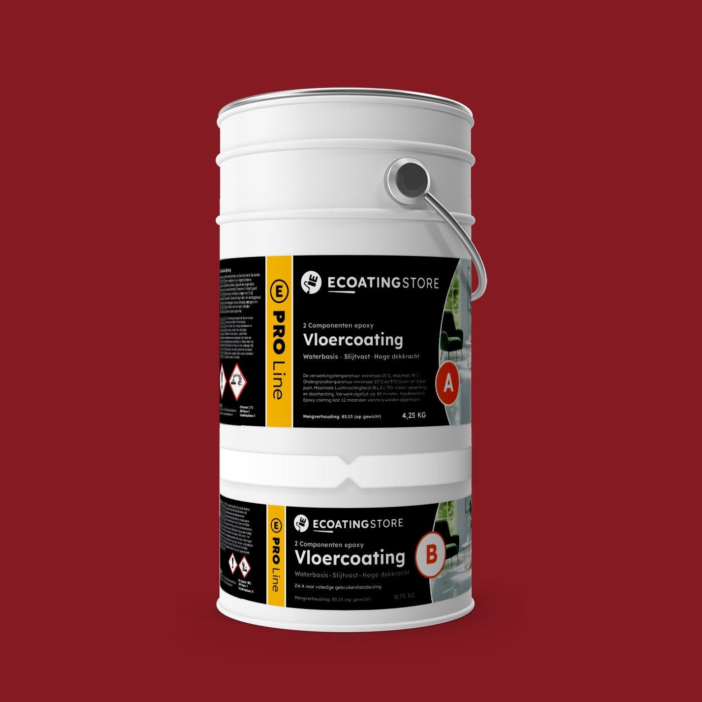 Floor coating - RAL 3003