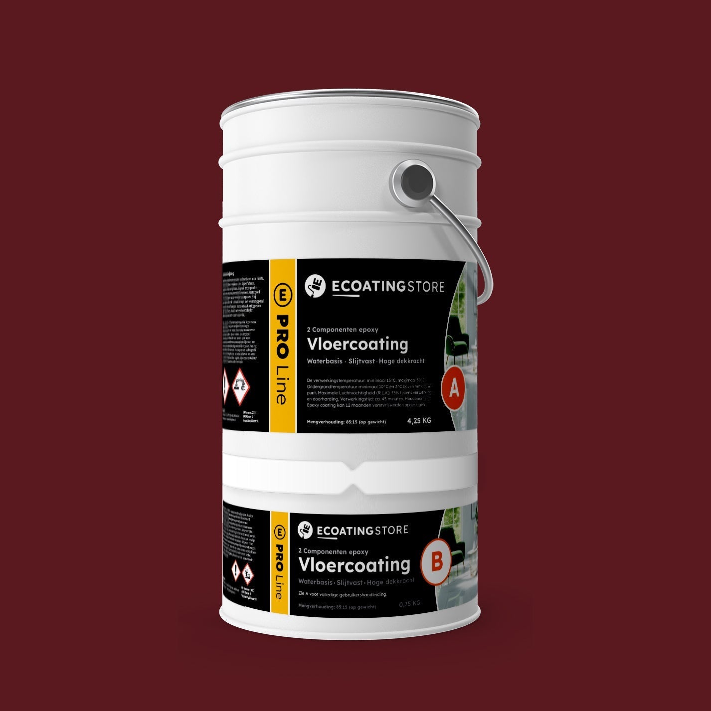 Floor coating - RAL 3005