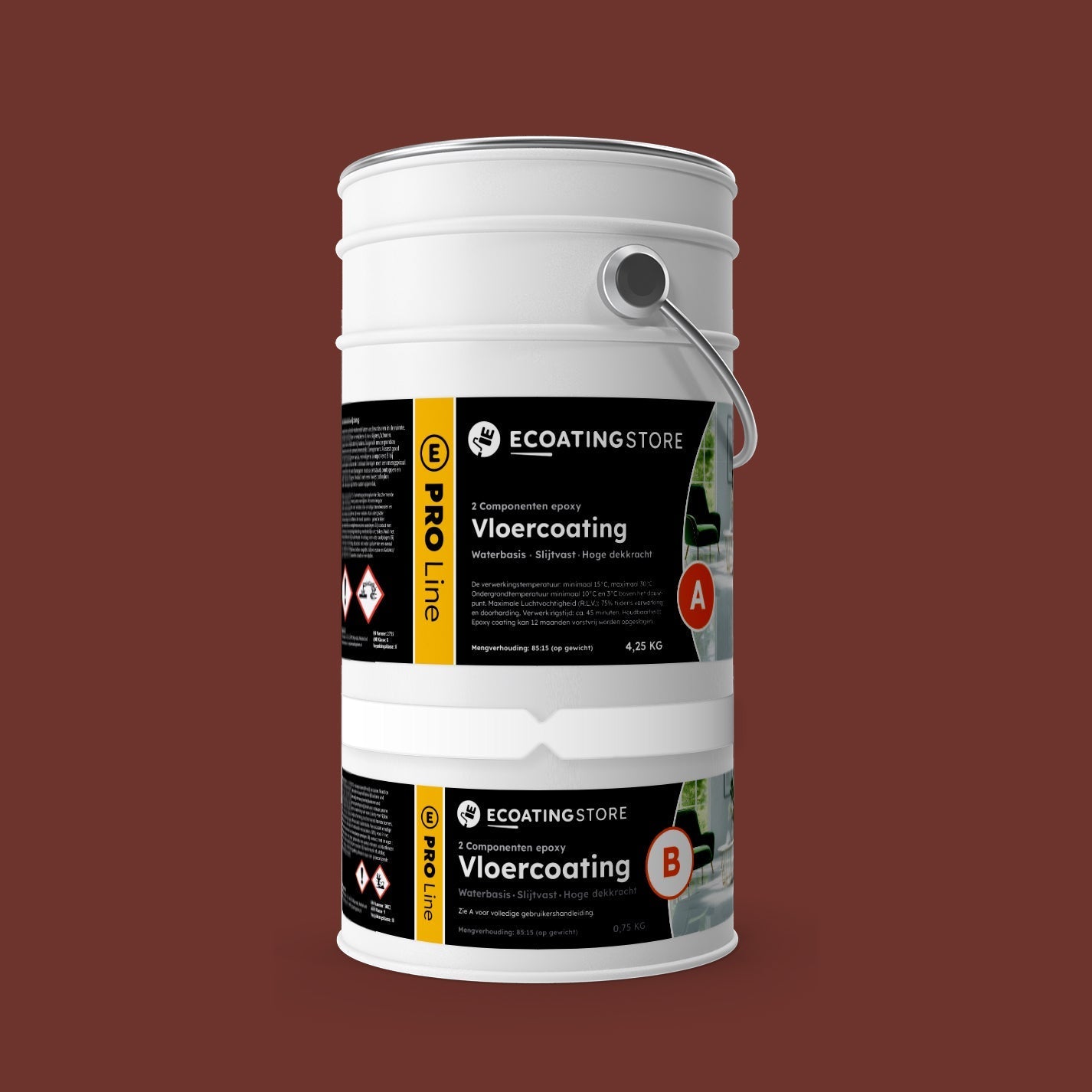 Floor coating - RAL 3009