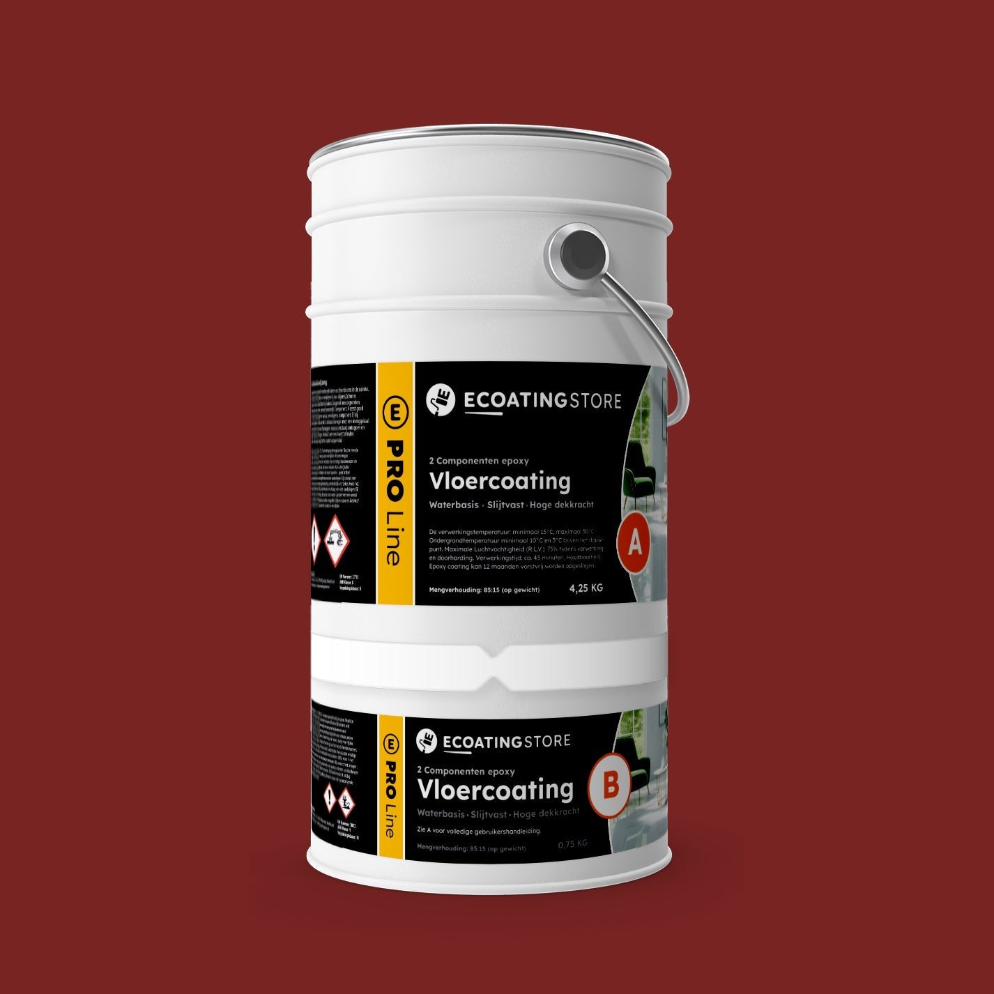 Floor coating - RAL 3011