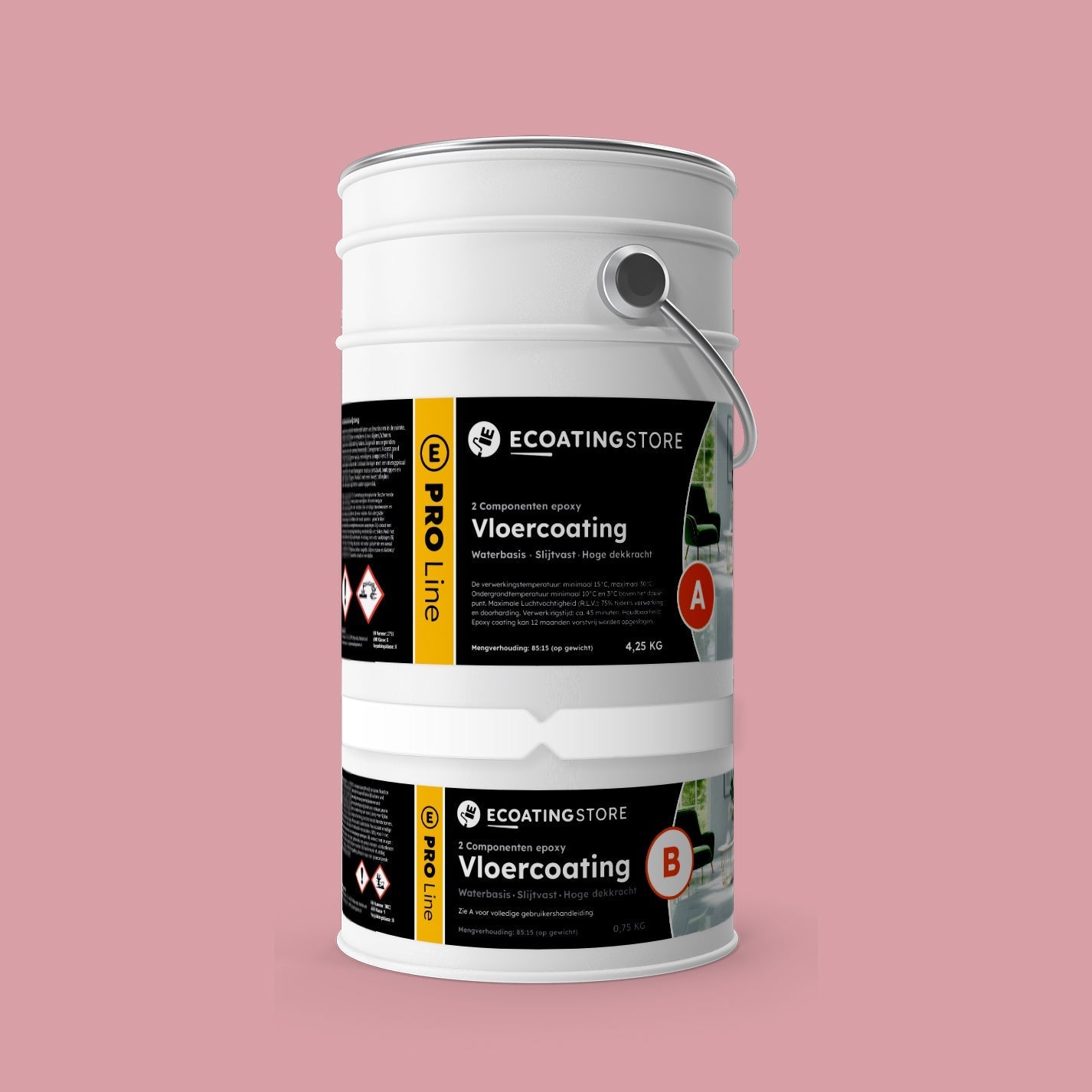 Floor coating - RAL 3015