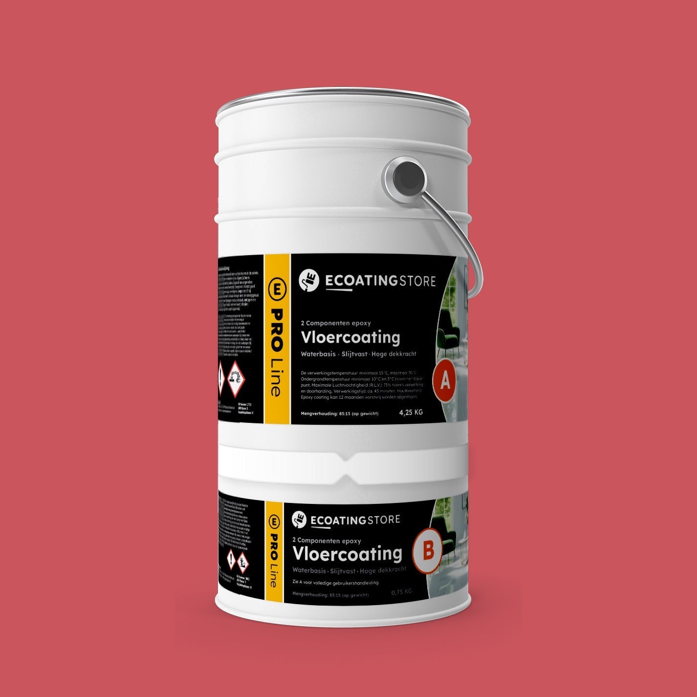 Floor coating - RAL 3017