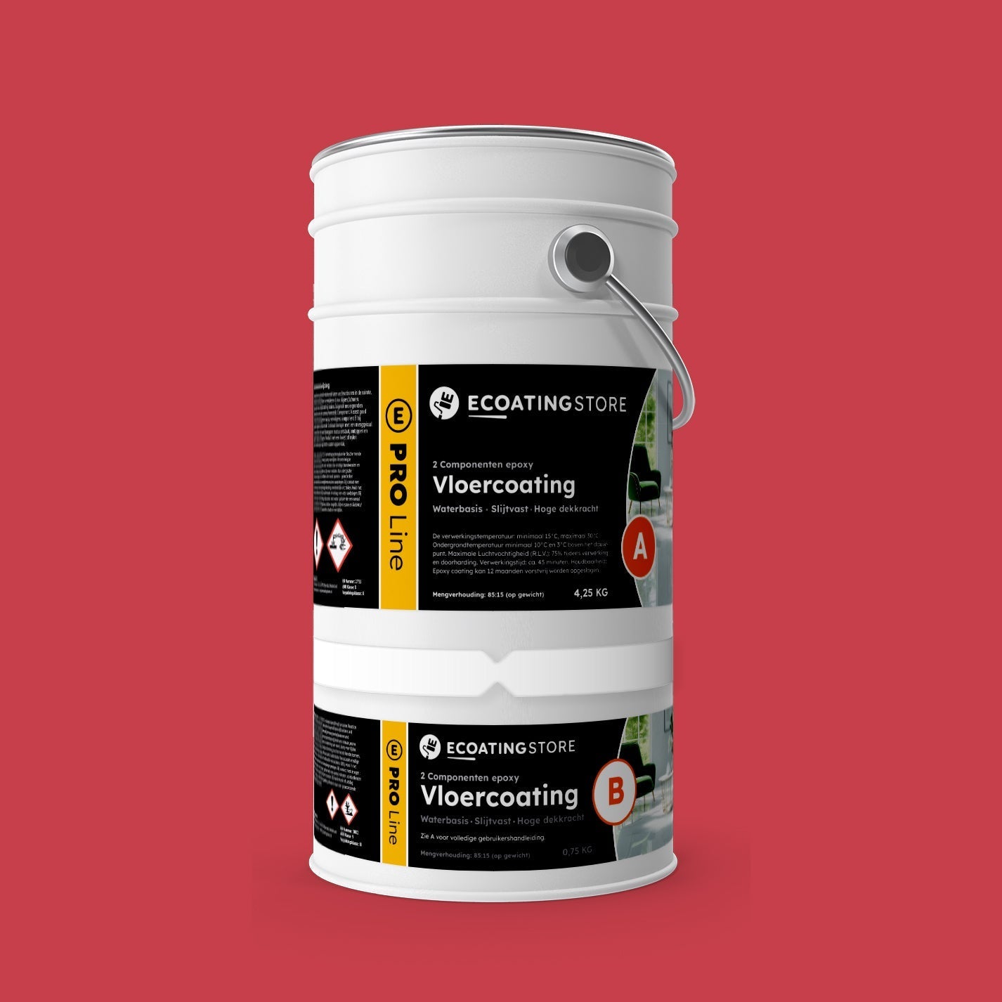 Floor coating - RAL 3018