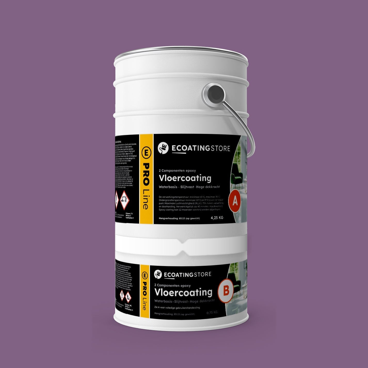 Floor coating - RAL 4001