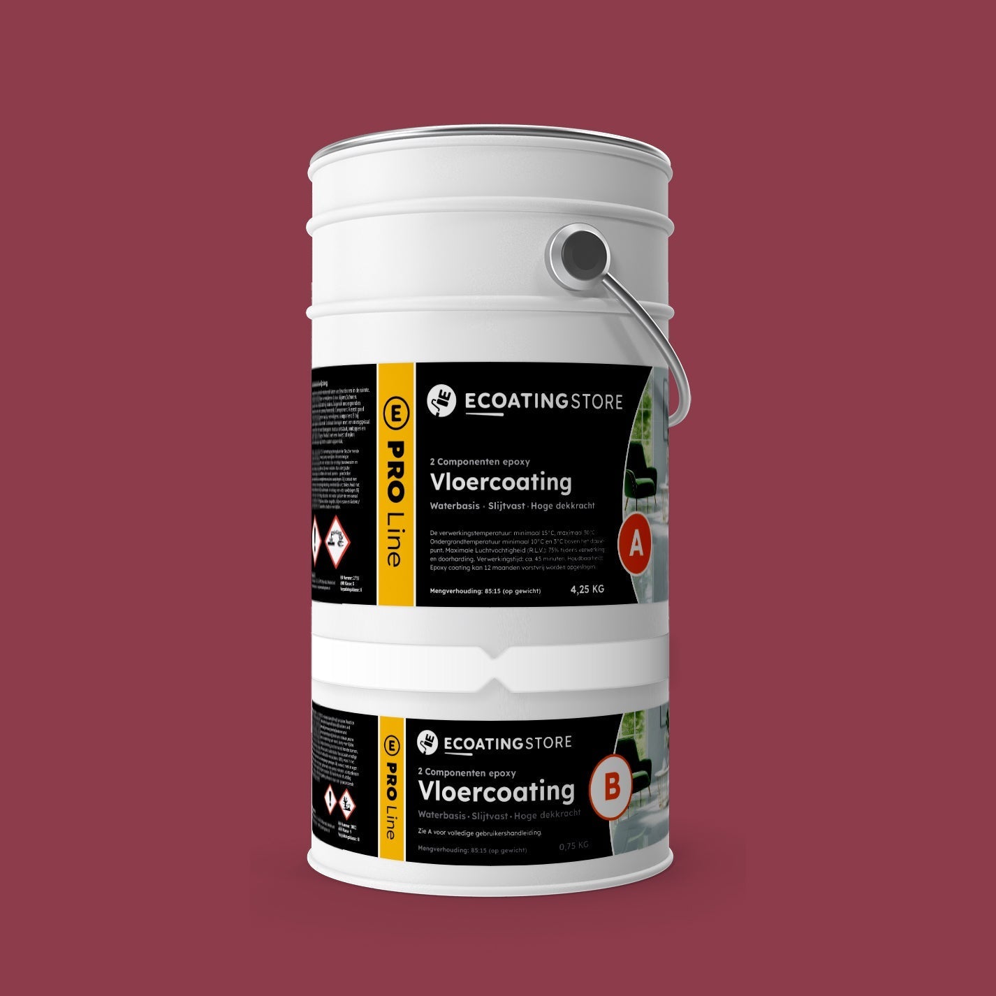 Floor coating - RAL 4002