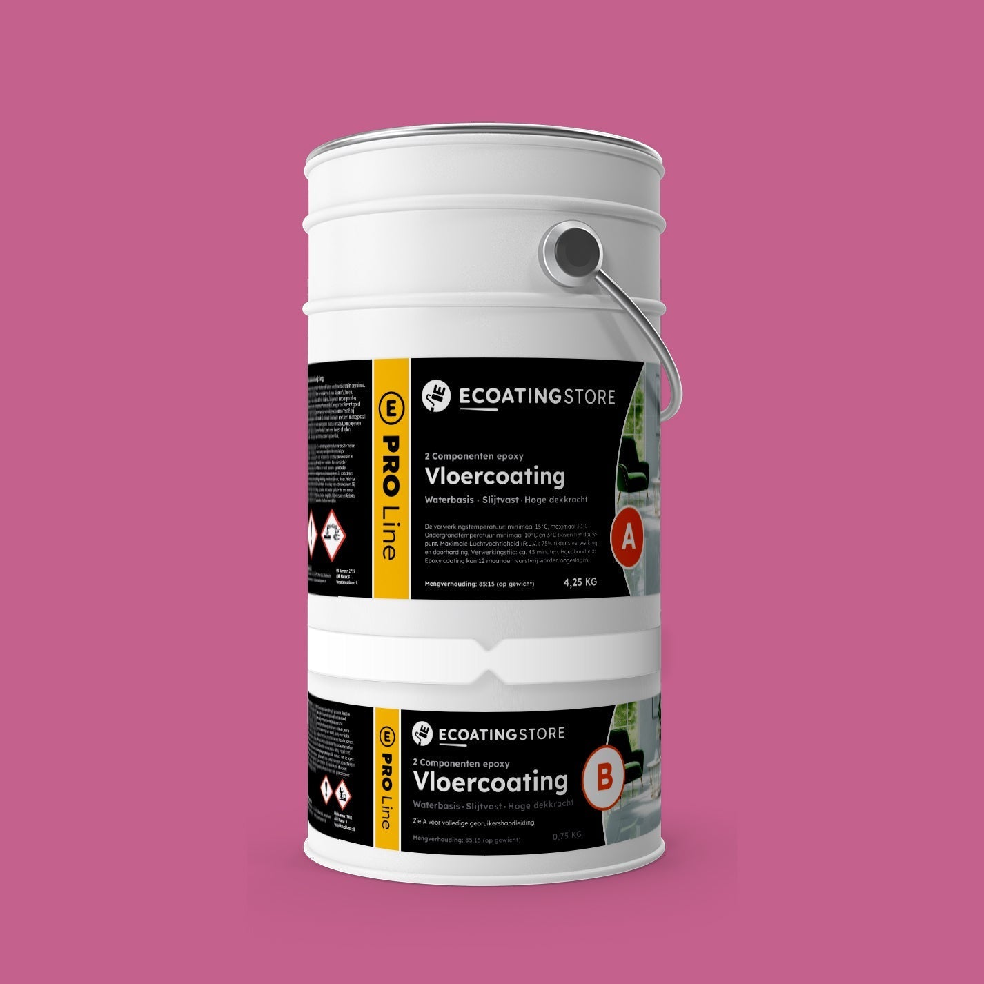 Floor coating - RAL 4003