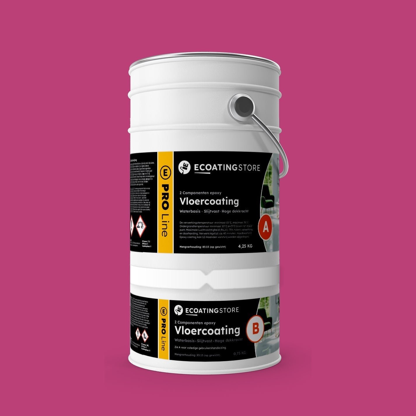 Floor coating - RAL 4010