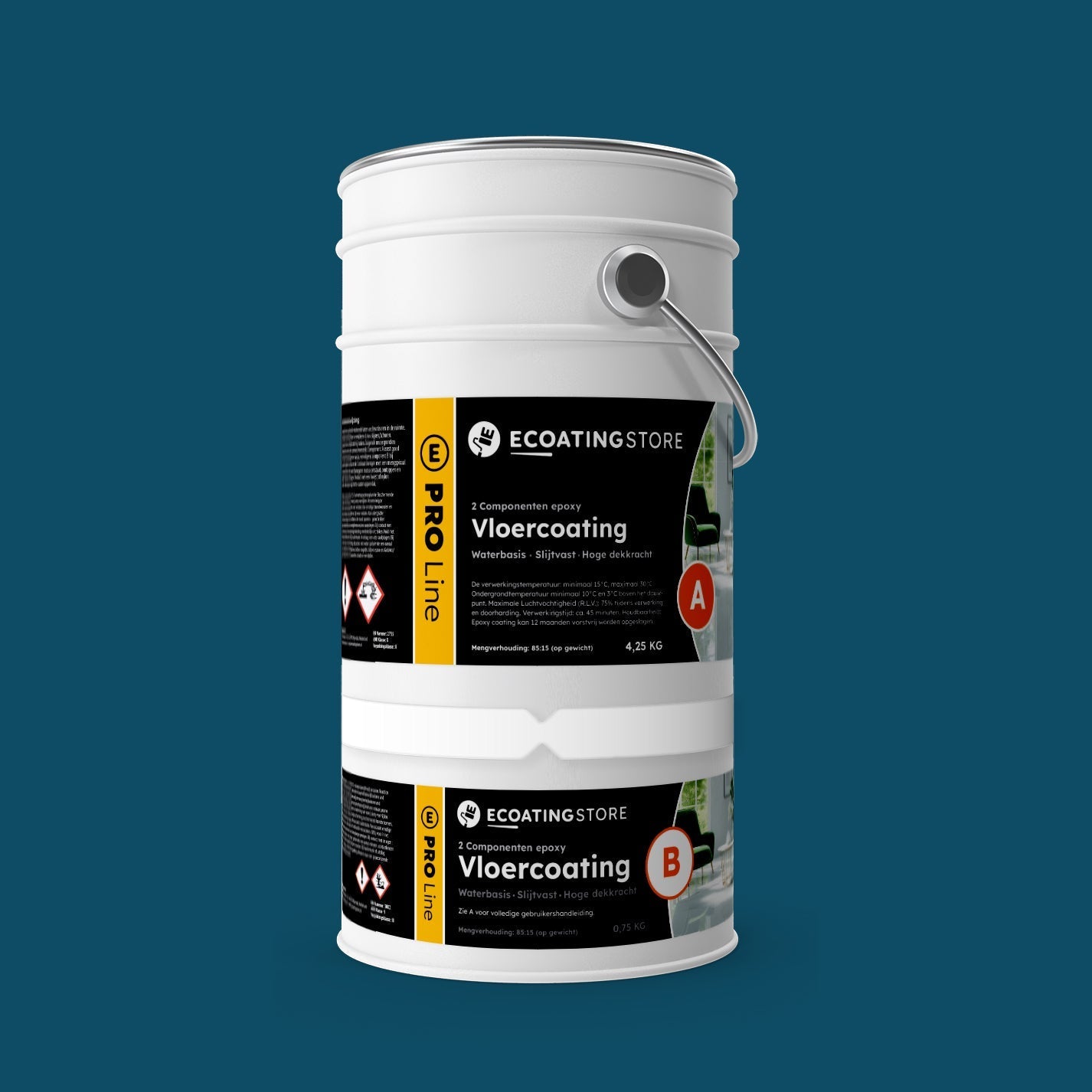 Floor coating - RAL 5001