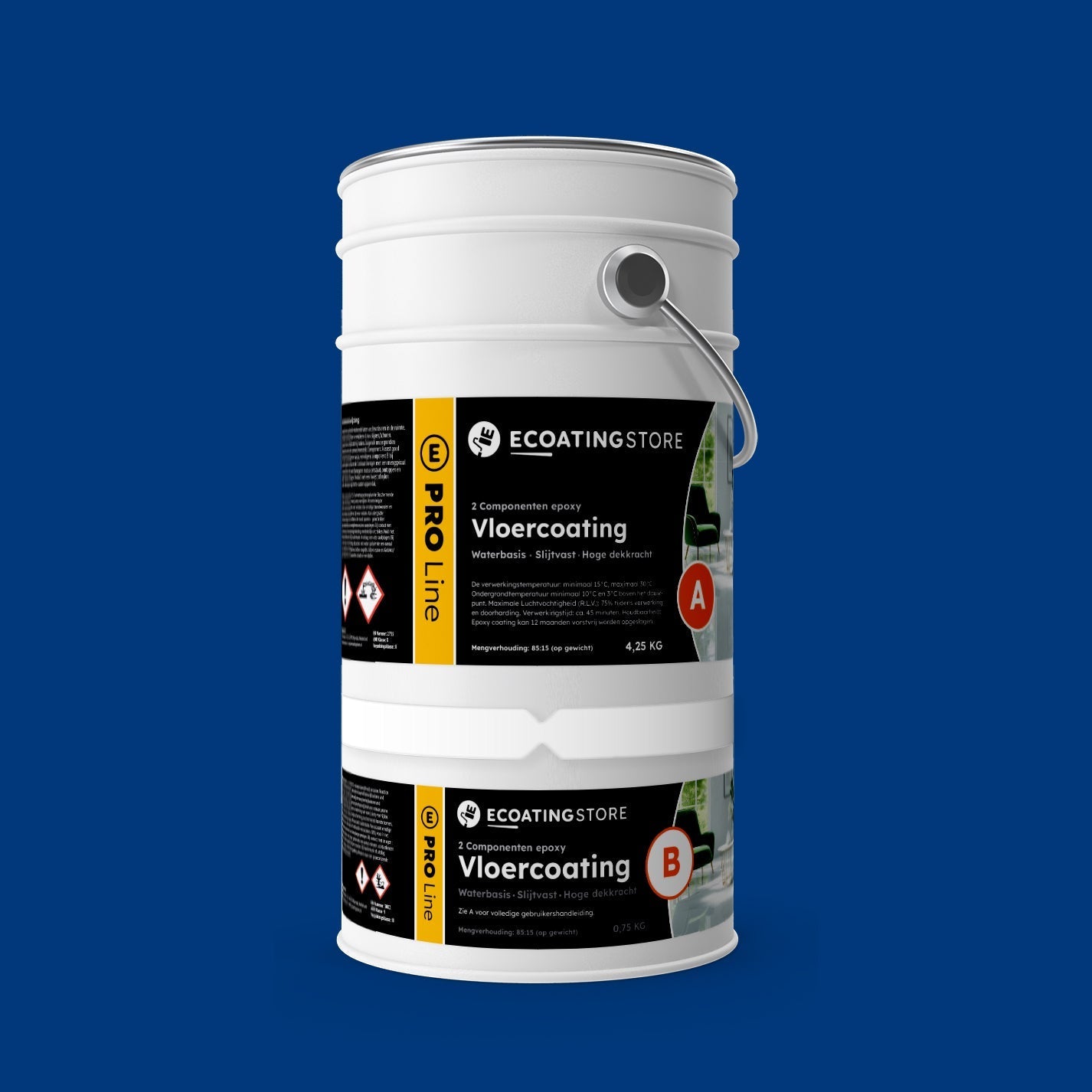 Floor coating - RAL 5002