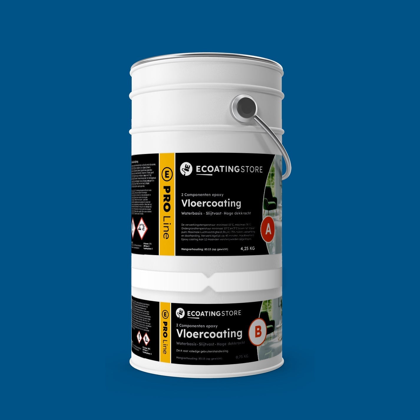 Floor coating - RAL 5005