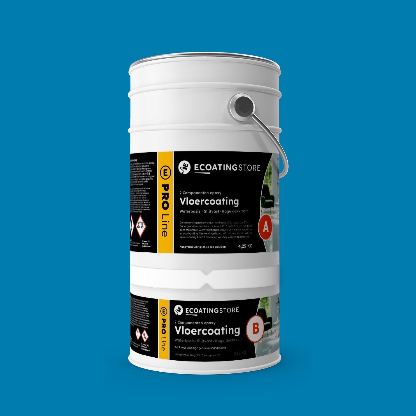 Floor coating - RAL 5015