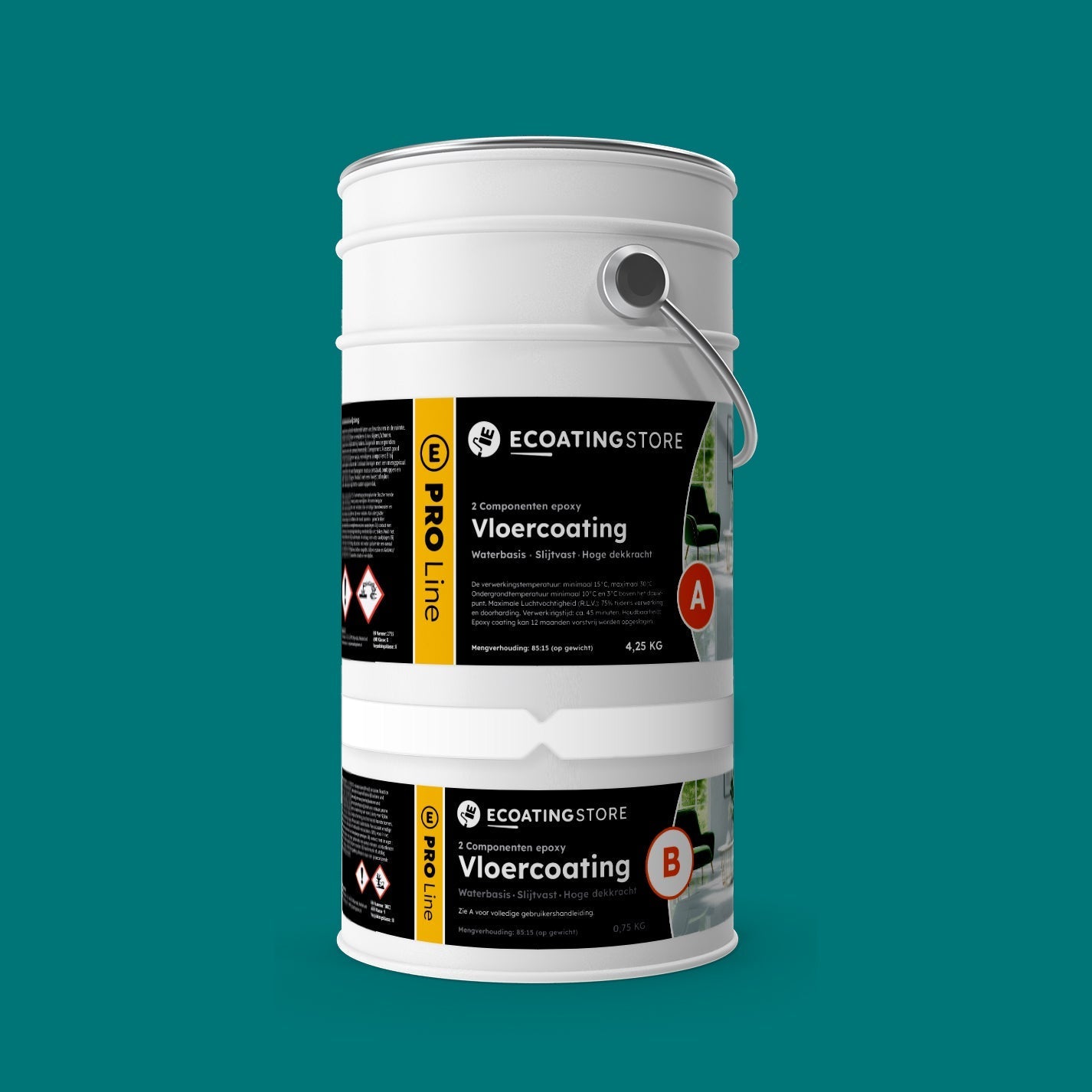 Floor coating - RAL 5021