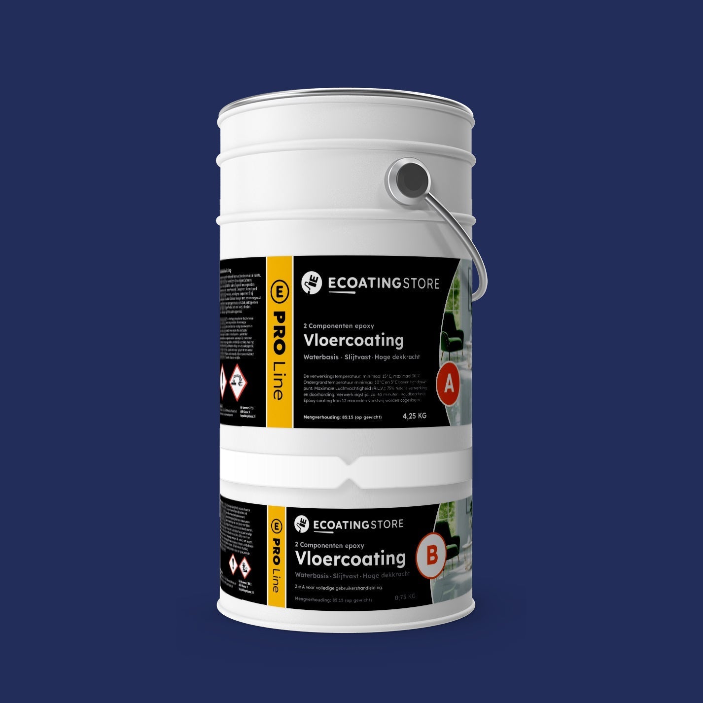 Floor coating - RAL 5022