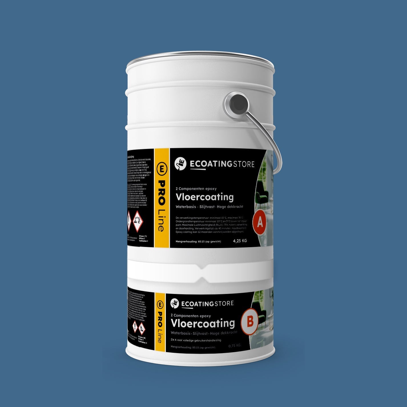 Floor coating - RAL 5023