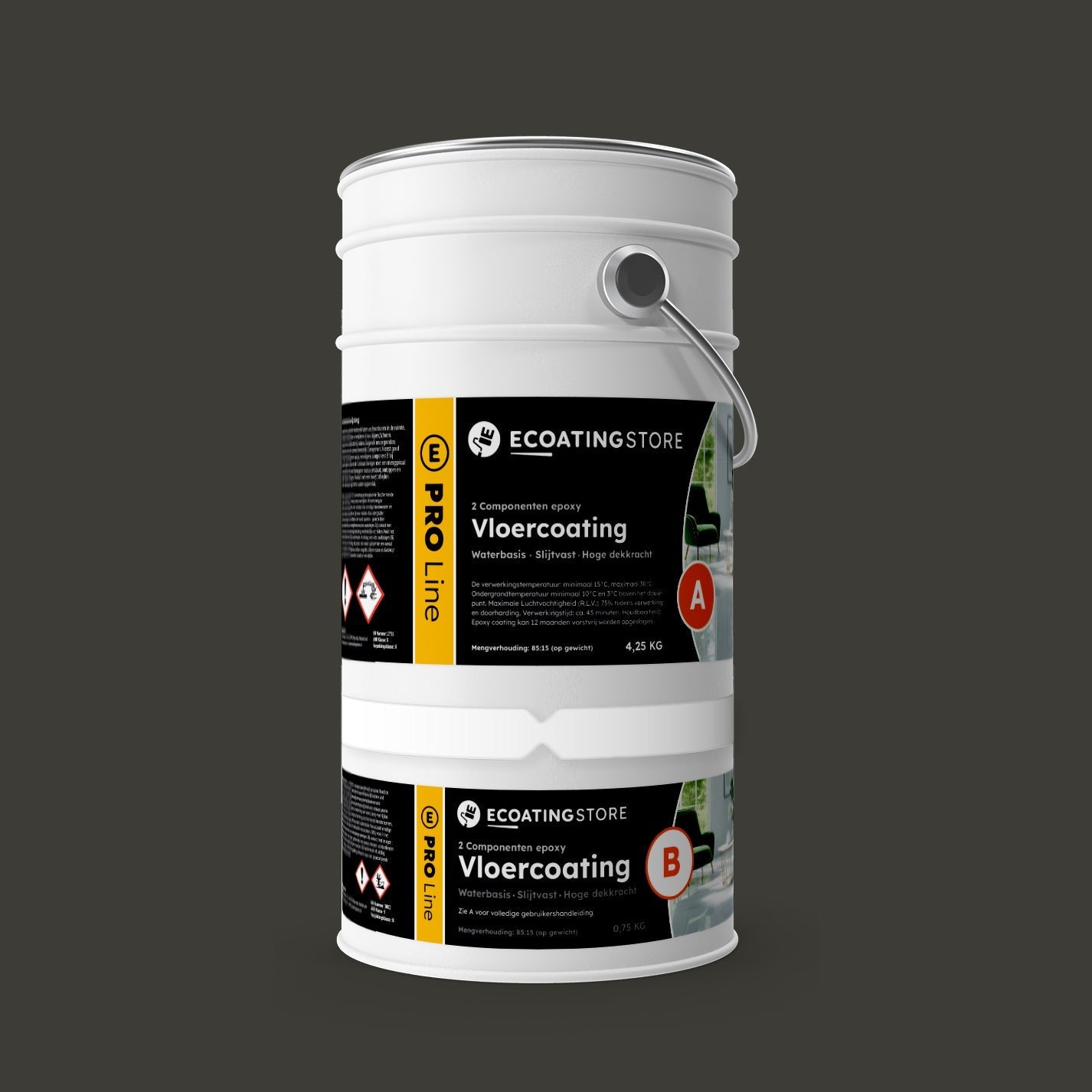 Floor coating - RAL 6015