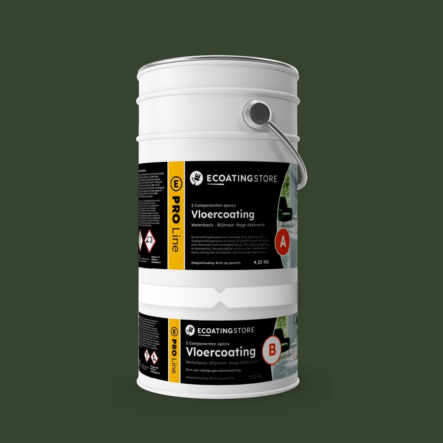 Floor coating - RAL 6020