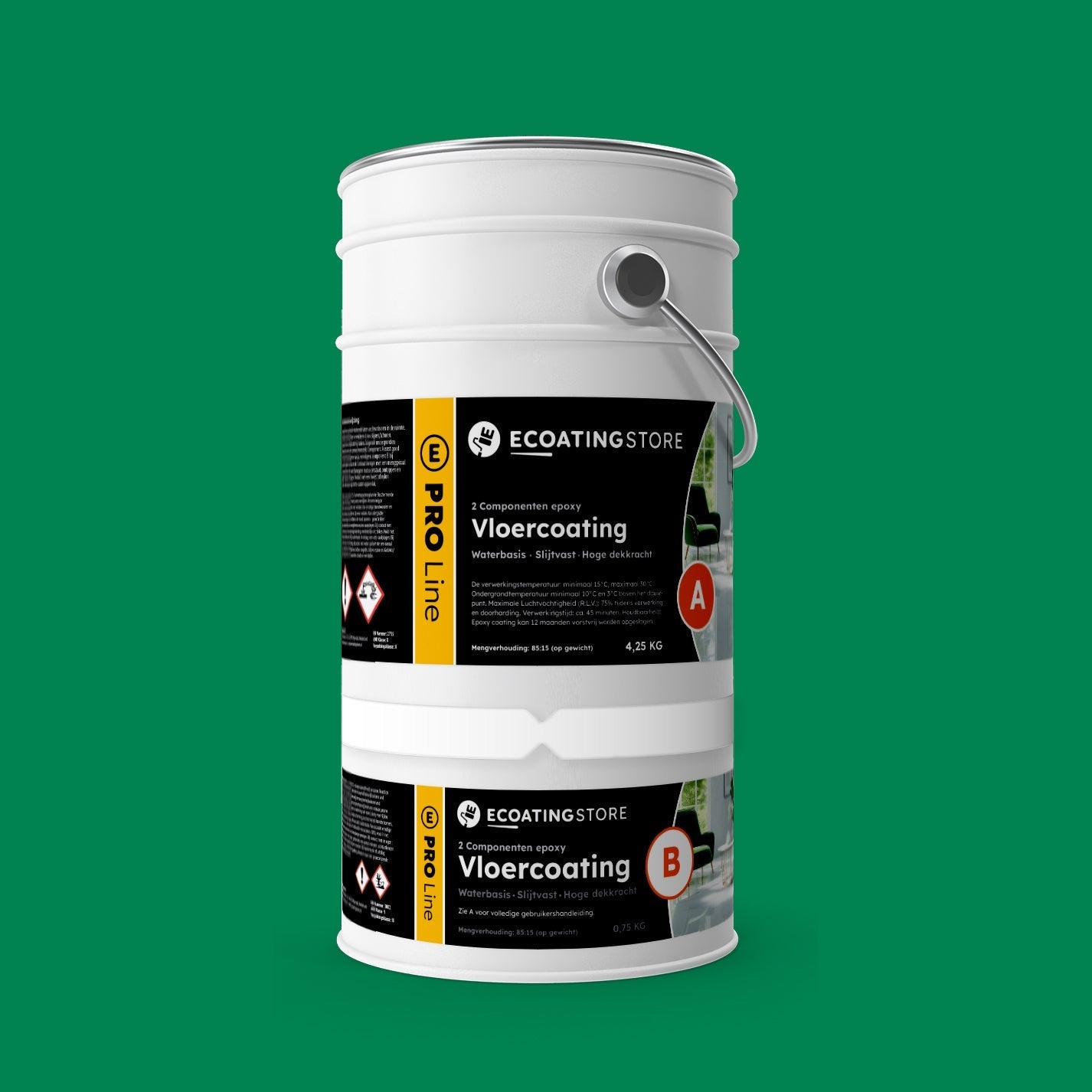 Floor coating - RAL 6024