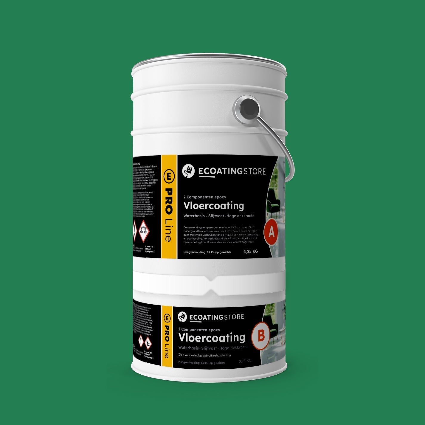 Floor coating - RAL 6032