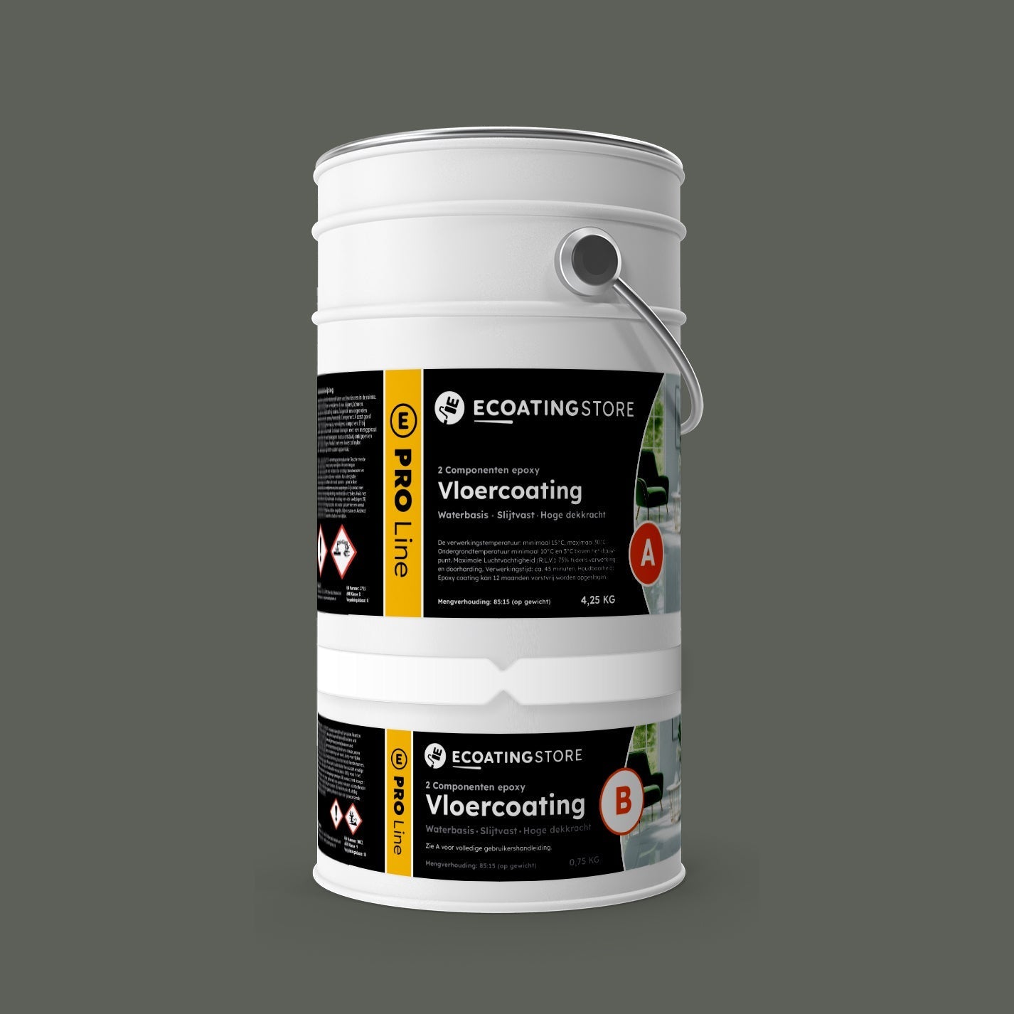 Floor coating - RAL 7009