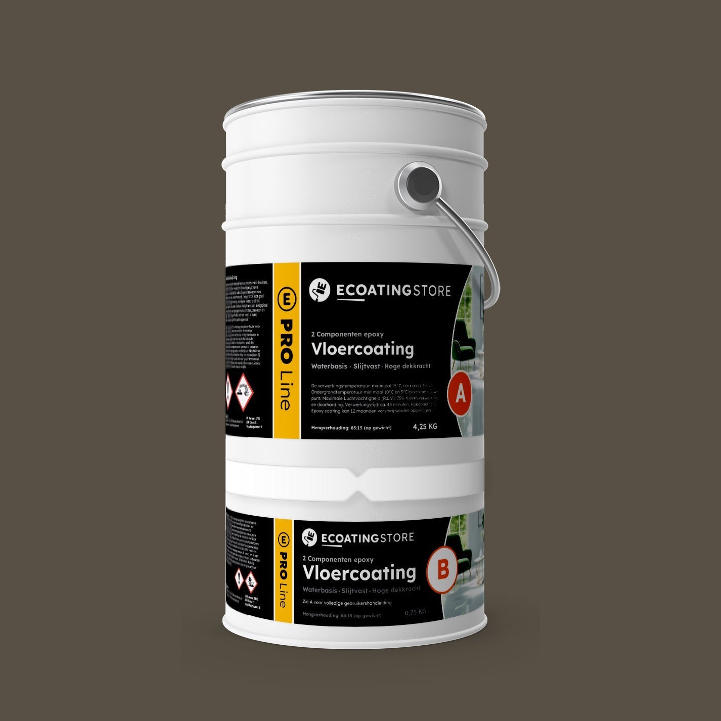 Floor coating - RAL 7013