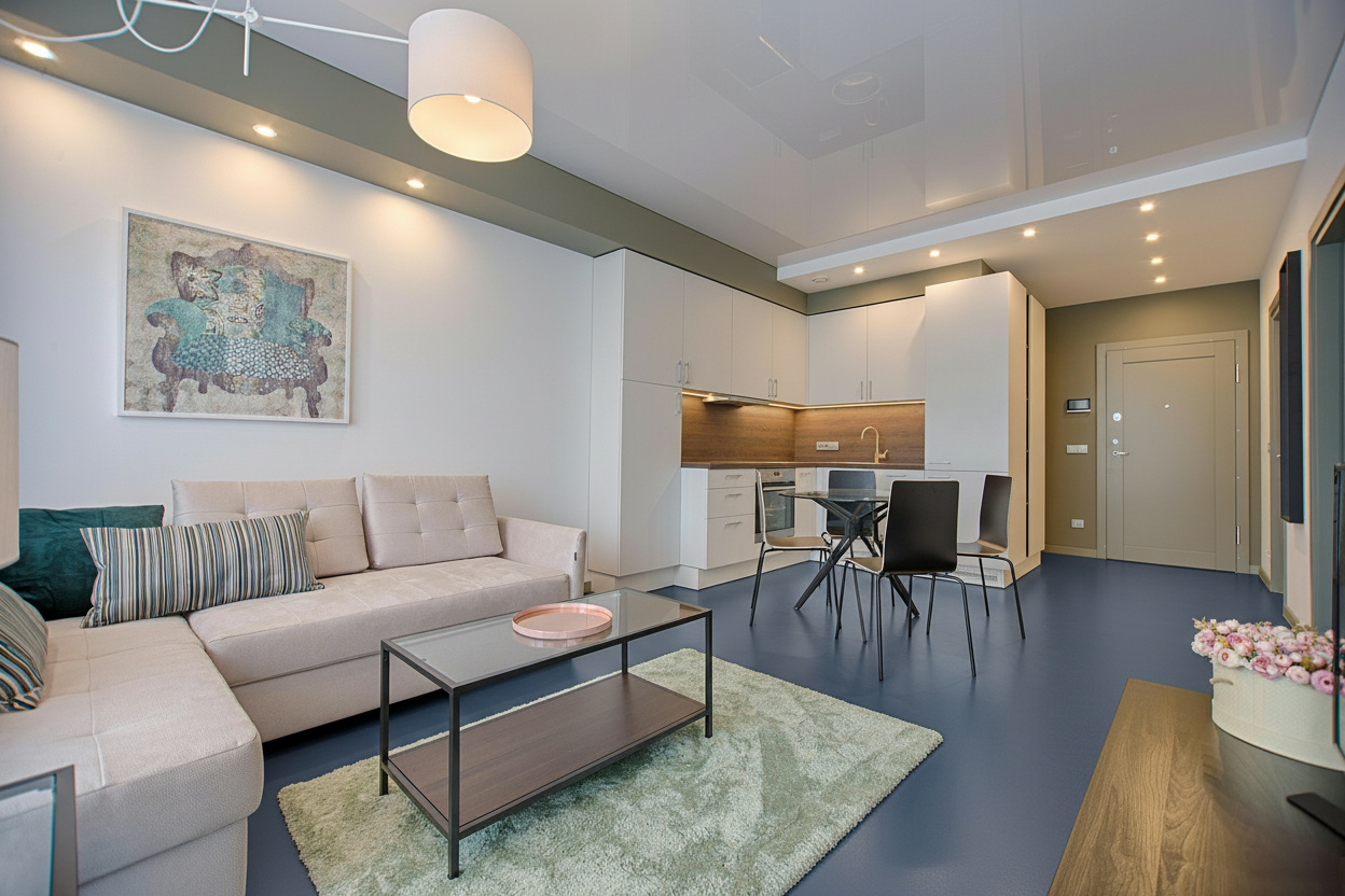 Floor coating - RAL 5010