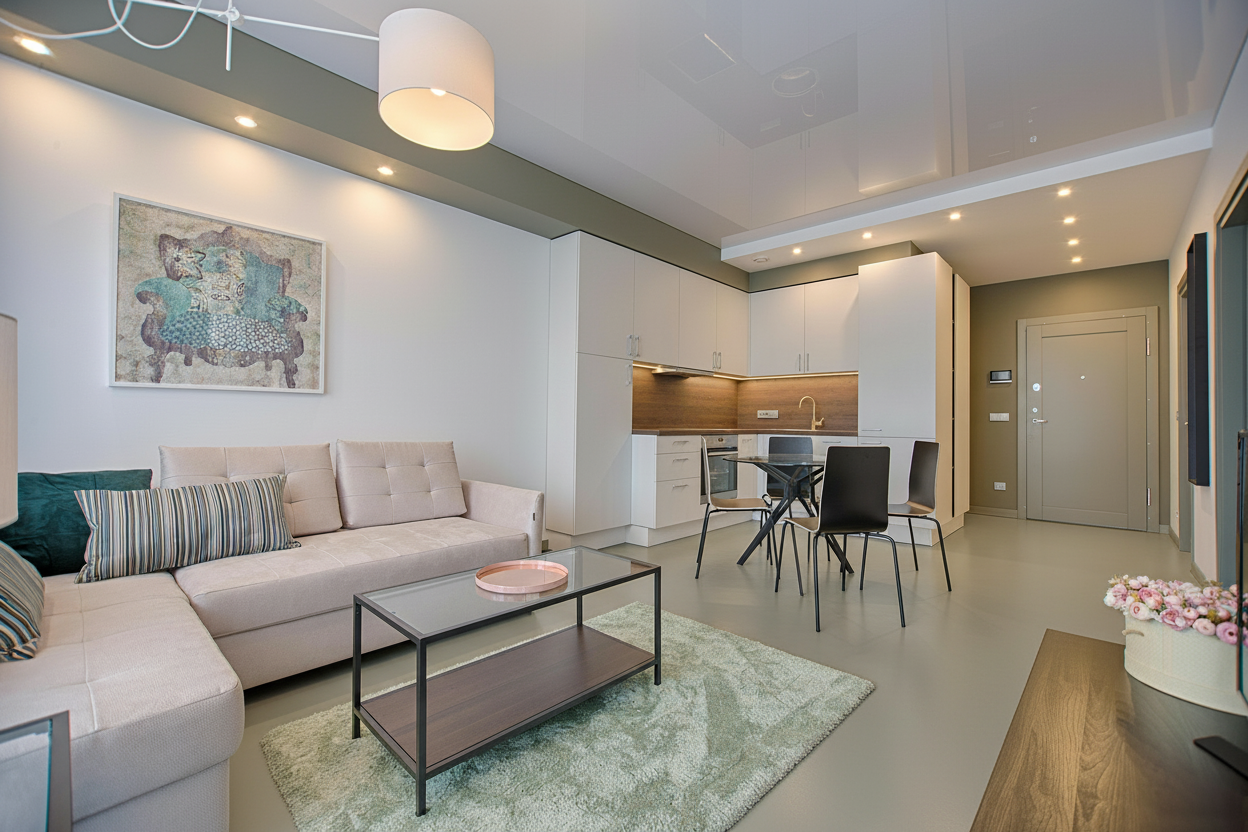 Floor coating - RAL 7034