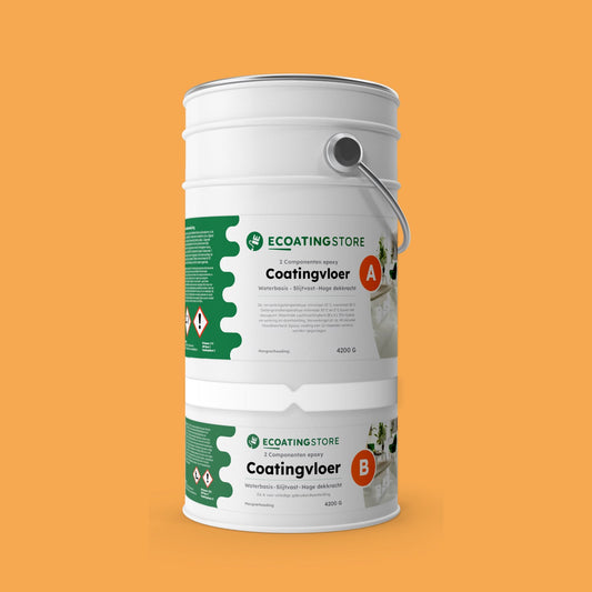 Garage floor coating - RAL 1017