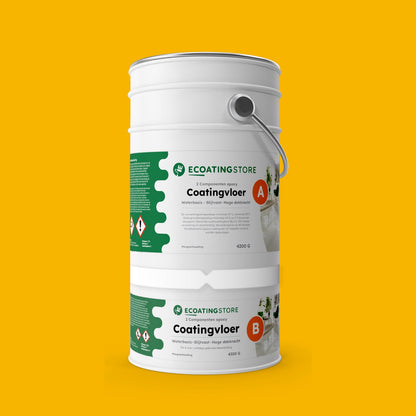 Garage floor coating - RAL 1023