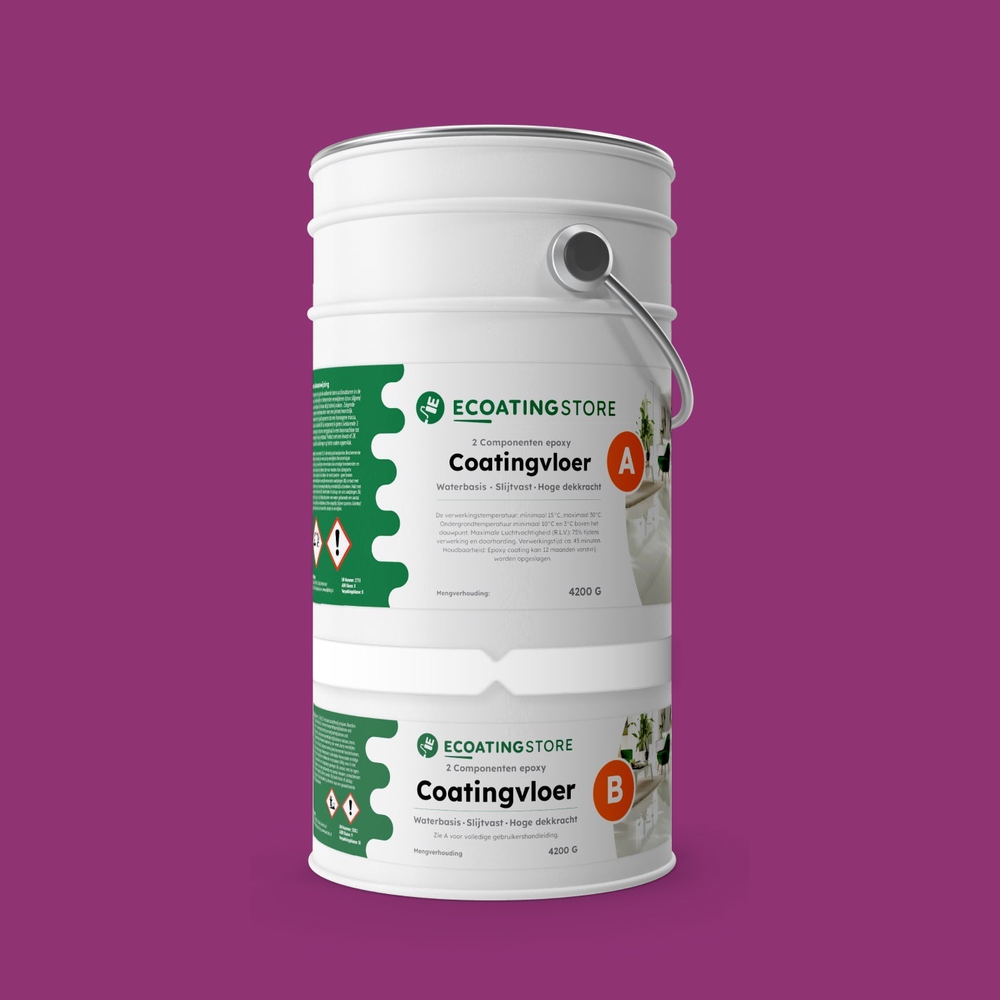 Floor coating - RAL 4006
