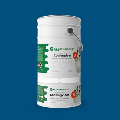 Garage floor coating - RAL 5010