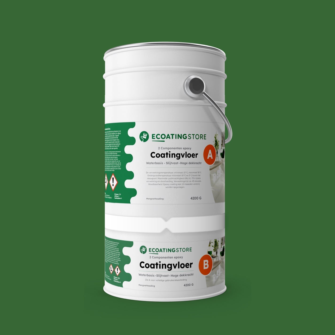 Floor coating - RAL 6001