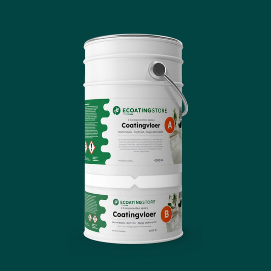 Floor coating - RAL 6004