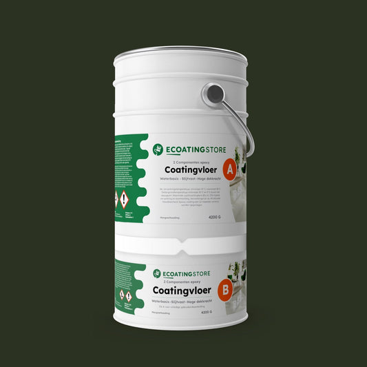 Floor coating - RAL 6007