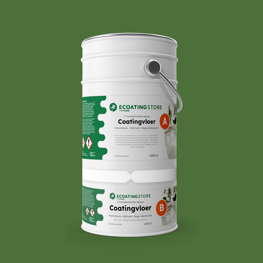 Floor coating - RAL 6010