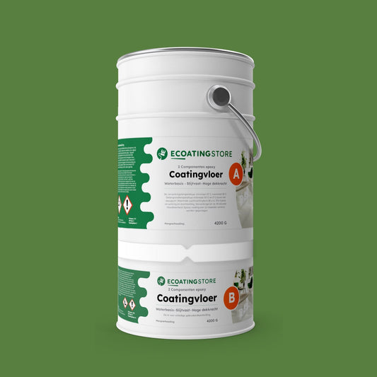 Floor coating - RAL 6017