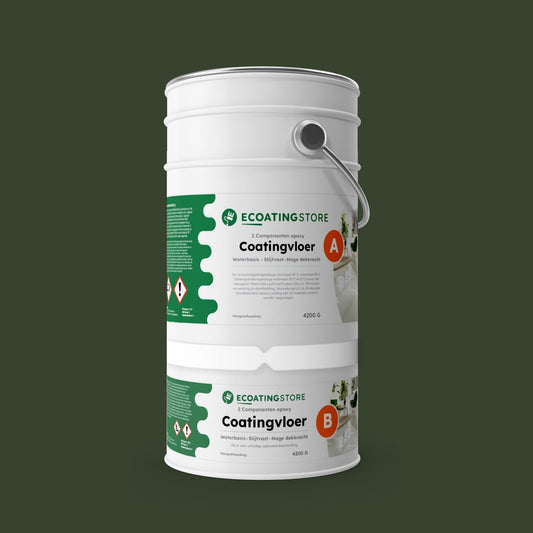 Floor coating - RAL 6020